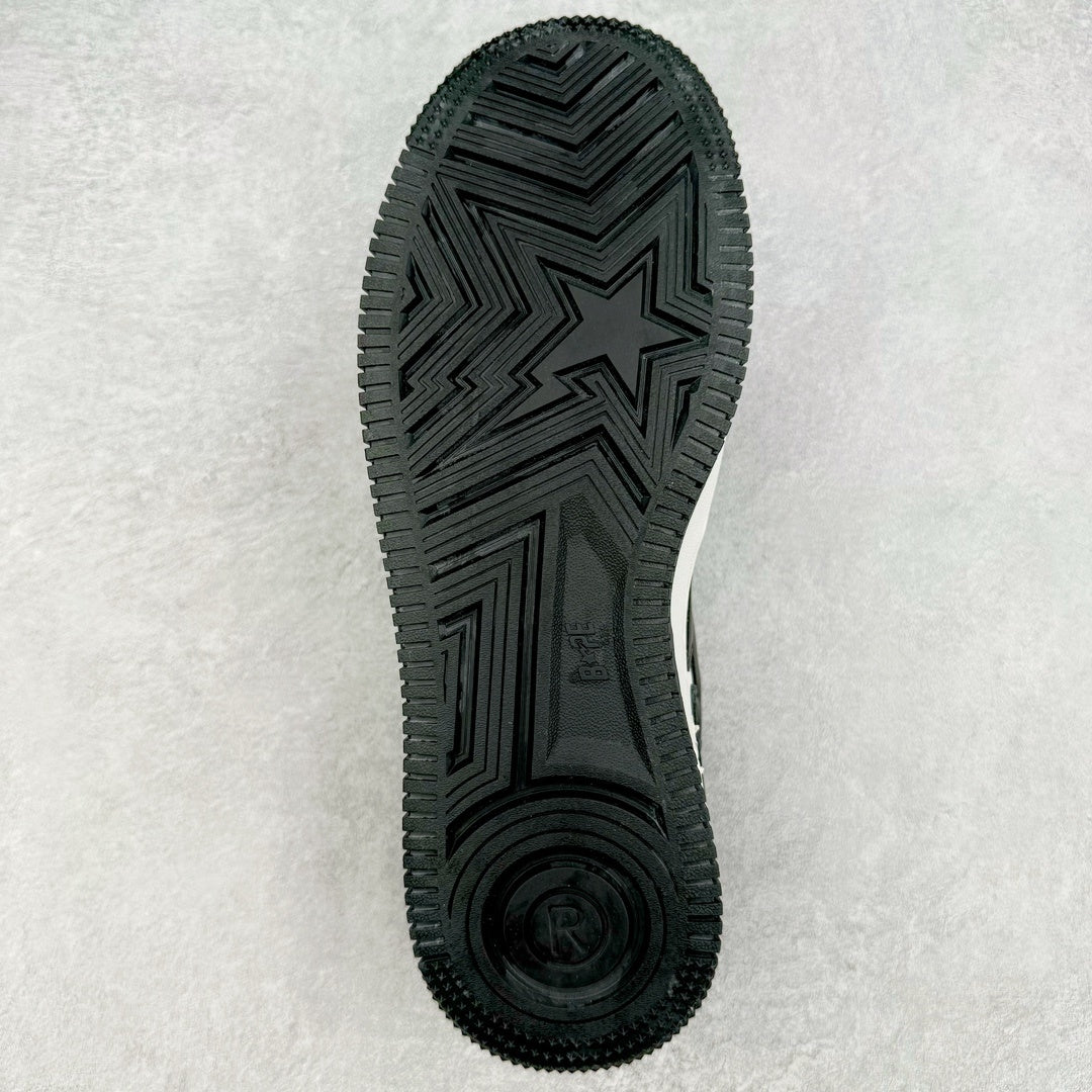 A Bathing Ape Bape Sta White Black