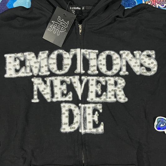 Mixed Emotion End Jacket Black