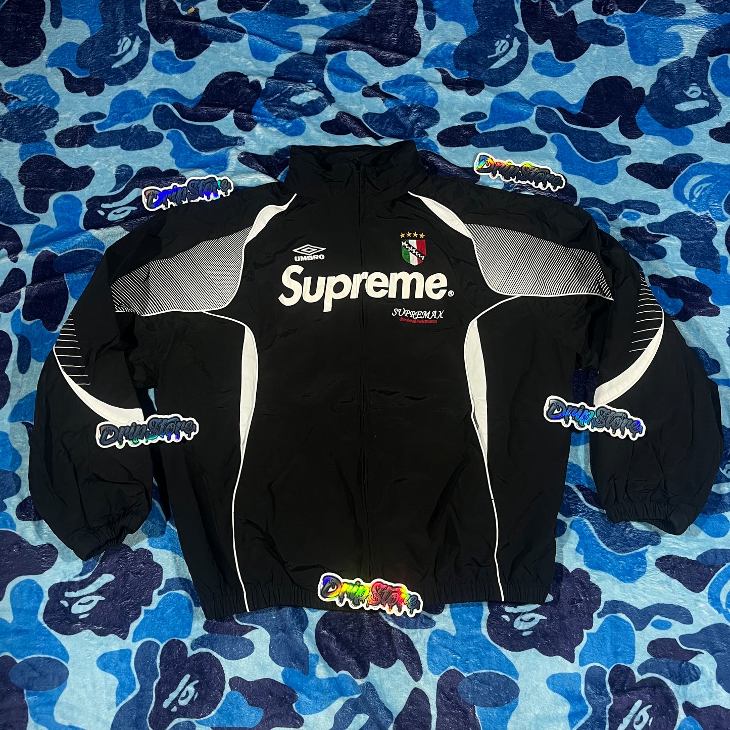 Conjunto Supreme X Umbro Negro XL