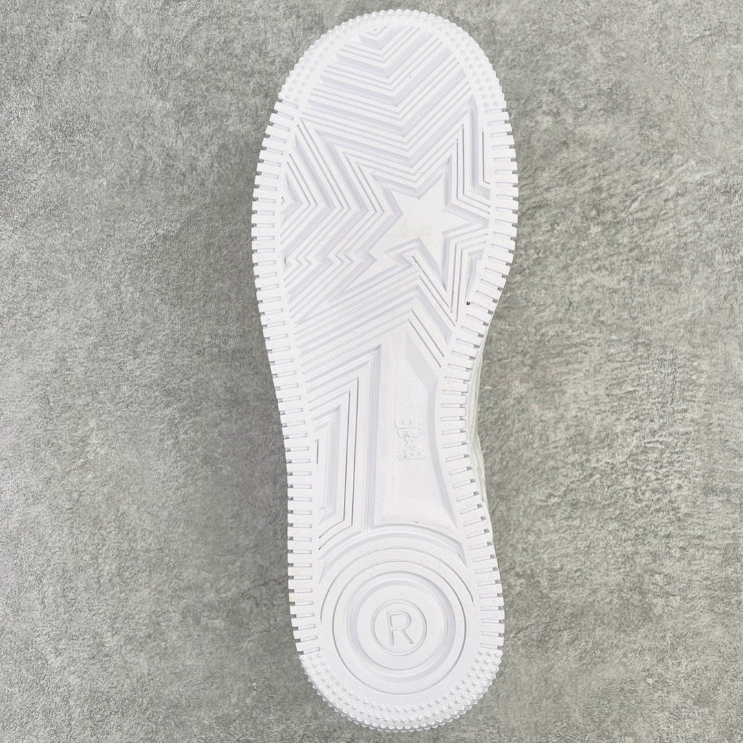 A Bathing Ape Bape Sta Triple White