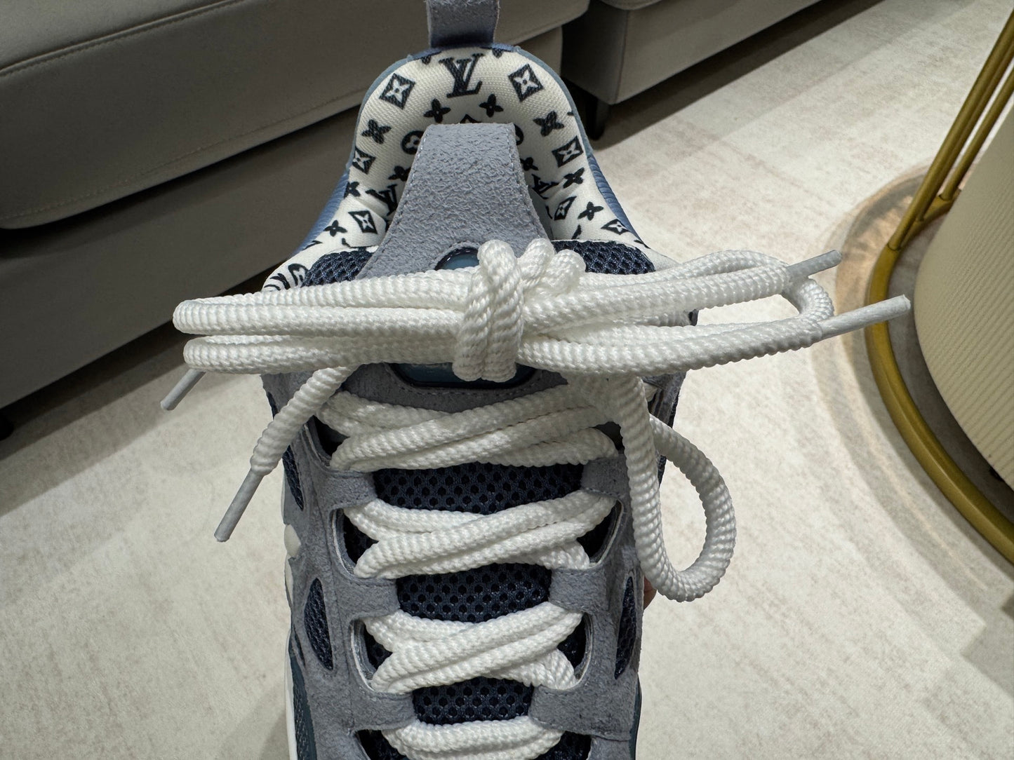 Louis Vuitton Skate Sneaker Luxury Blue