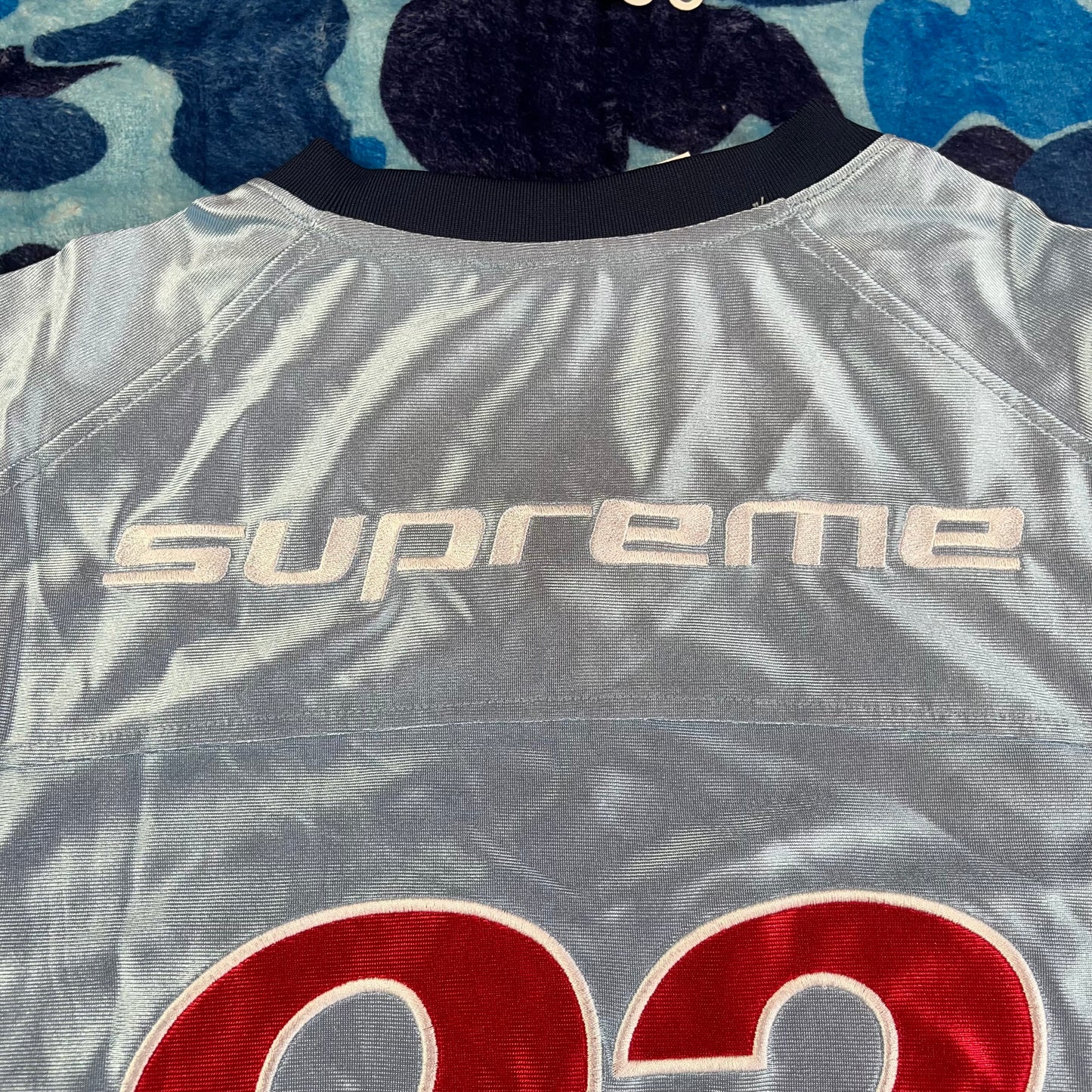 Remera Supreme Jordan Celeste L