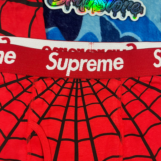Boxer Supreme Spider-Man Rojo XXL x2
