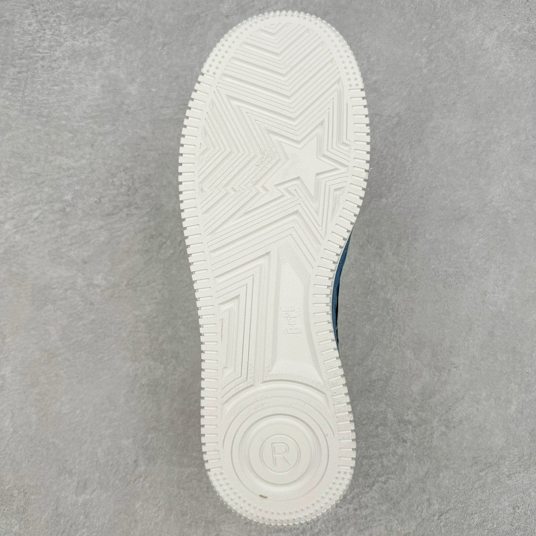 A Bathing Ape Bape Sta Nostalgic Blue Yellow