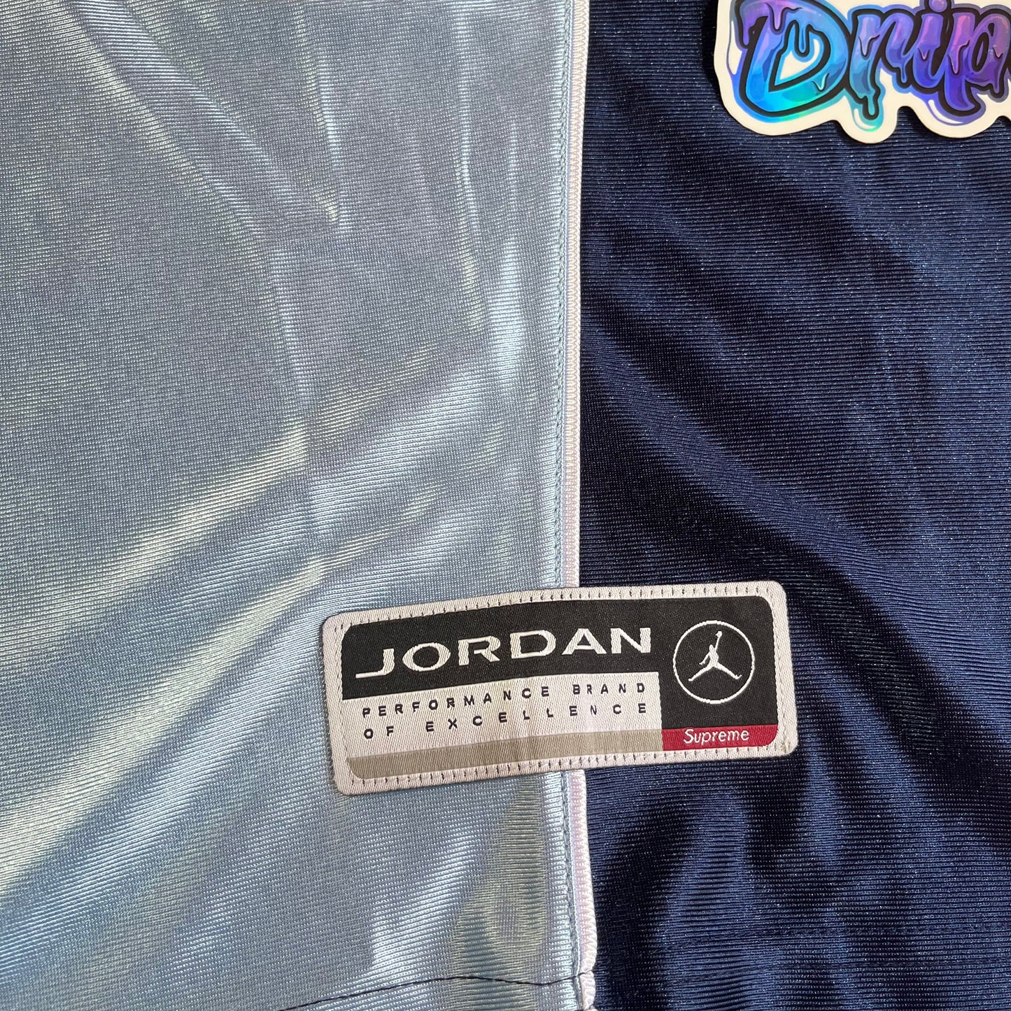 Remera Supreme Jordan Celeste L