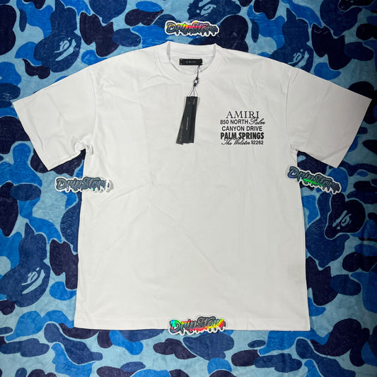 Remera Amiri Bones Blanca XL