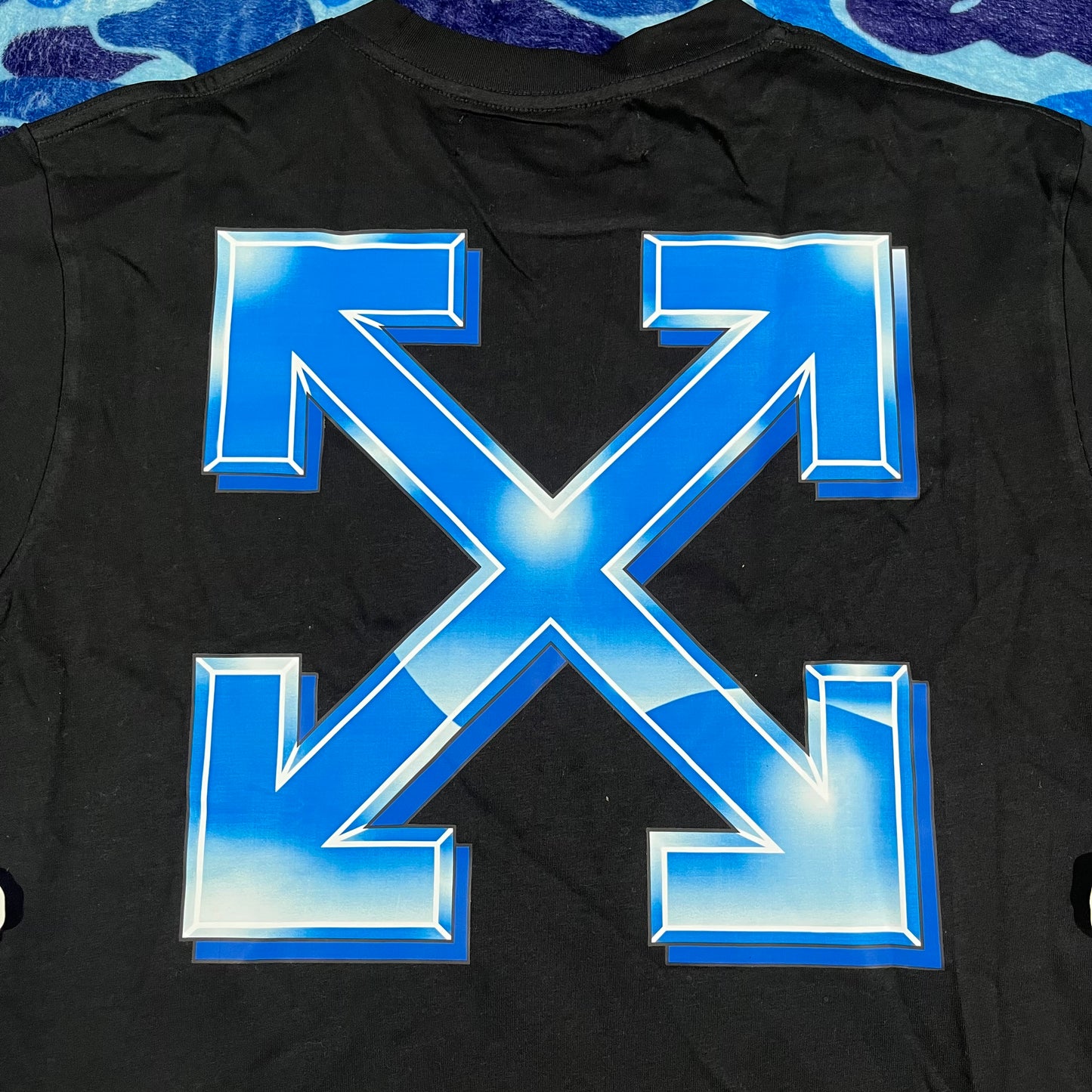 Remera Off White Metal Arrow Negra L