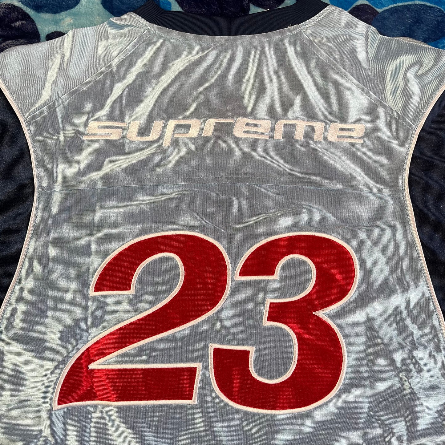 Remera Supreme Jordan Celeste L