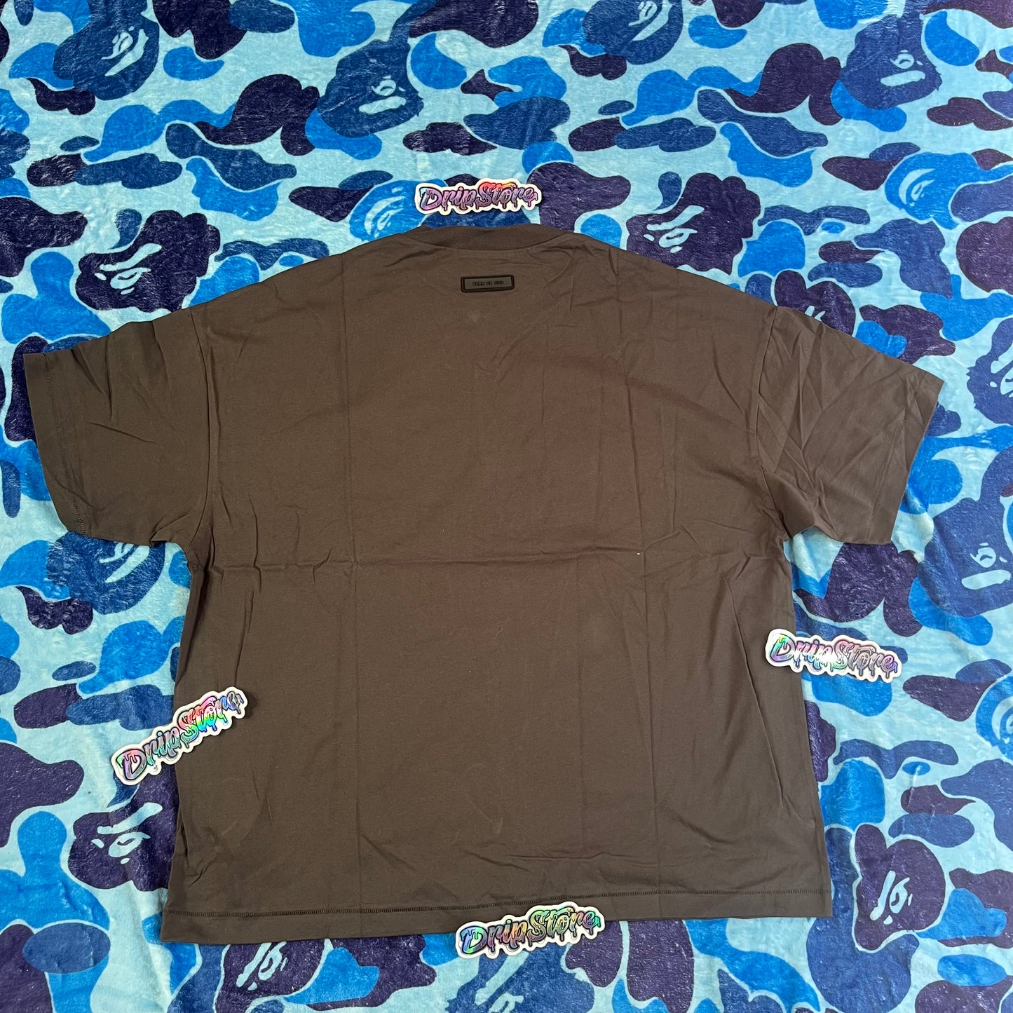 Remera FOG Essentials Arch Logo Negra L