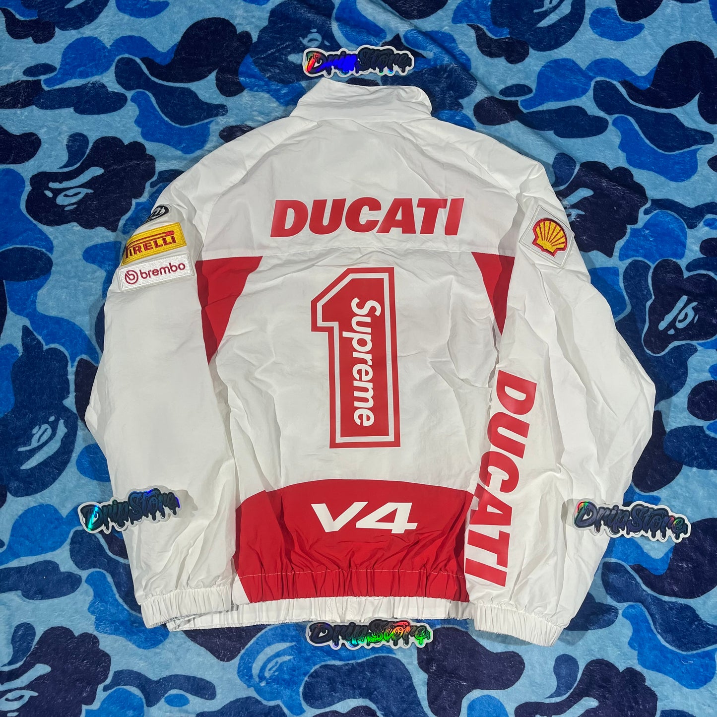 Conjunto Supreme X Ducati Blanco M