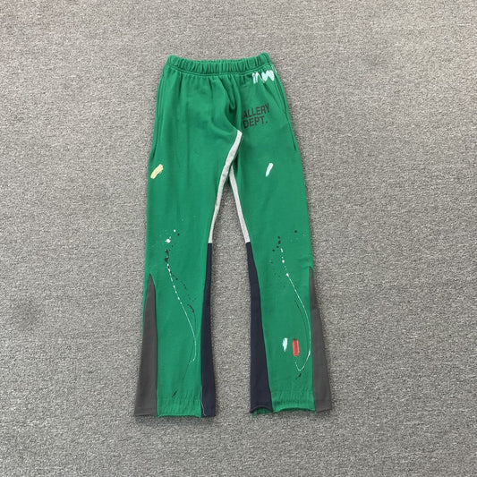 Gallery-Dept-Paint-Sweatpants-Green-Drip Store Argentina