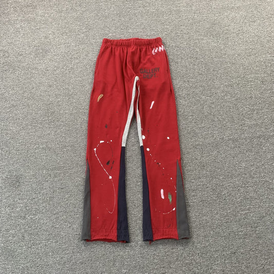 Gallery-Dept-Paint-Sweatpants-Red-Drip Store Argentina