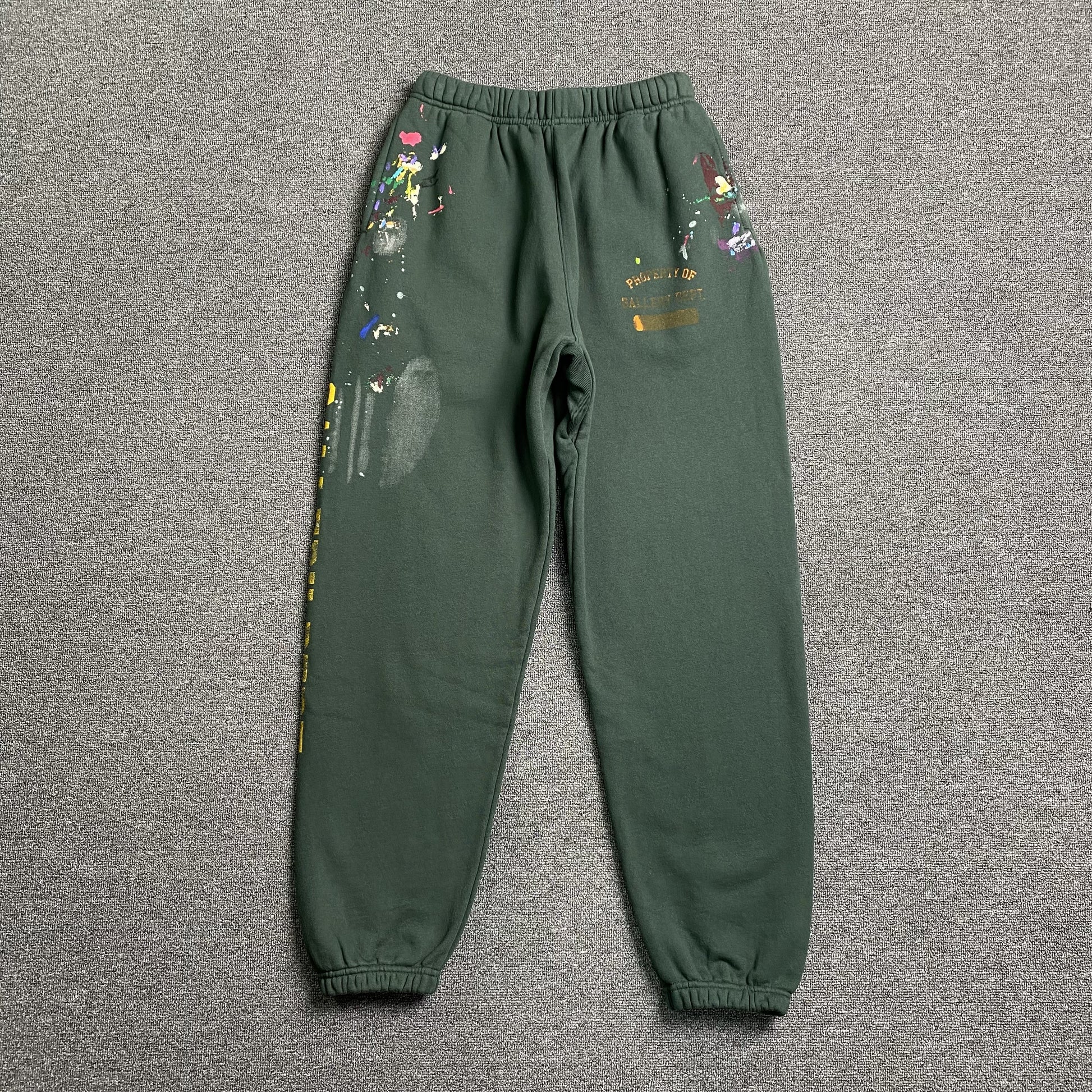 Gallery-Dept-Painted-Property-Sweatpants-Green-Drip Store Argentina