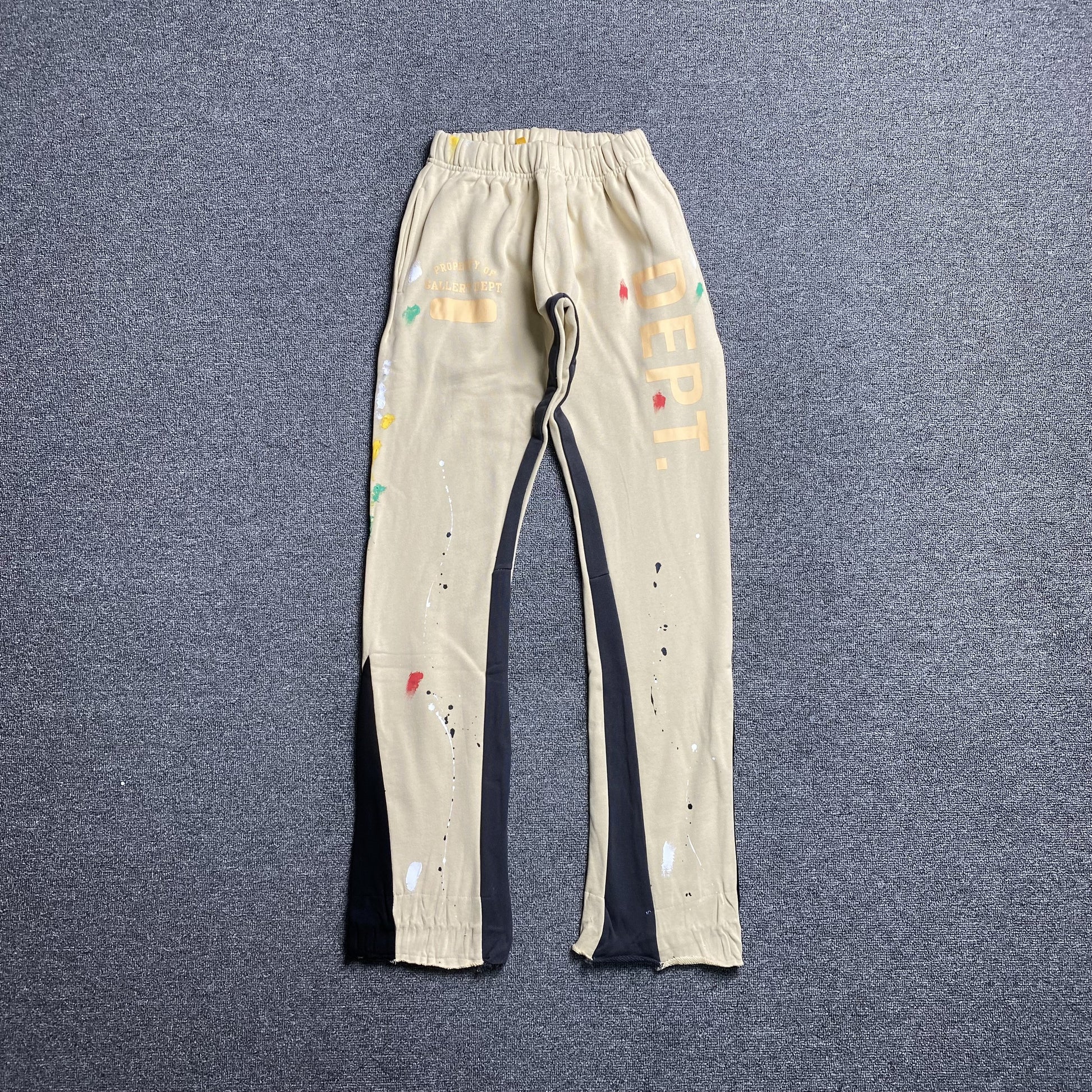 Gallery-Dept-Painted-Sweatpants-Beige-Drip Store Argentina