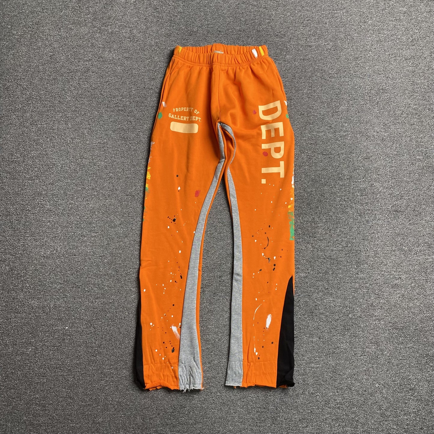 Gallery-Dept-Painted-Sweatpants-Orange-Drip Store Argentina