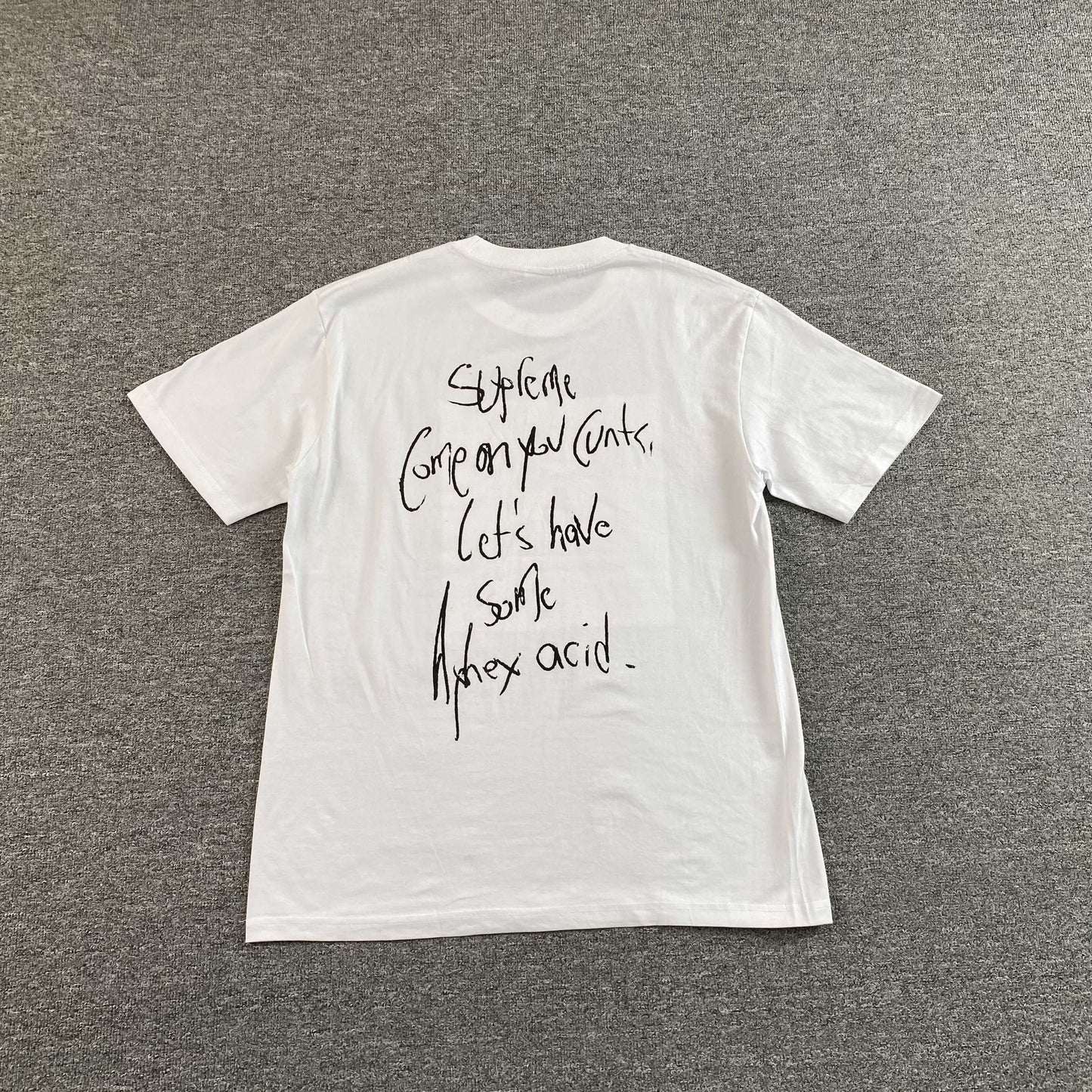 Supreme Aphex Twin Windowlicker Tee White-Drip Store Argentina