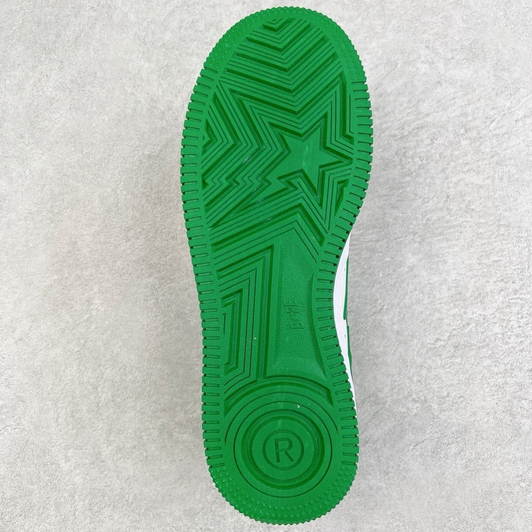 A Bathing Ape Bape Sta Low Green