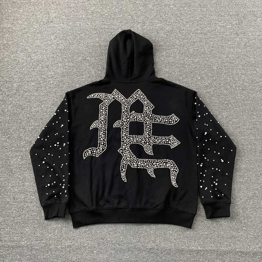 Mixed Emotion Pearl Jacket Black