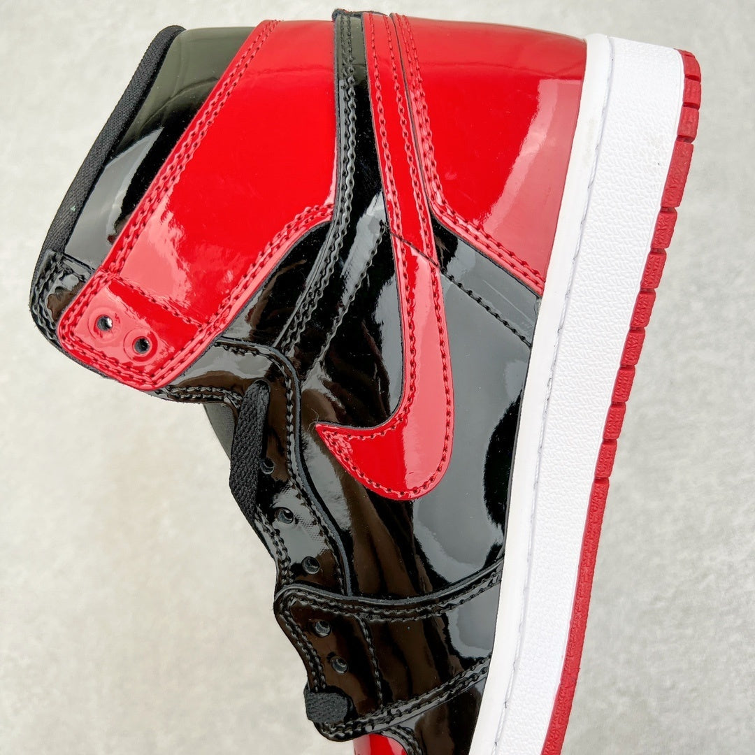 AIR JORDAN 1 HIGH "BRED PATENT"