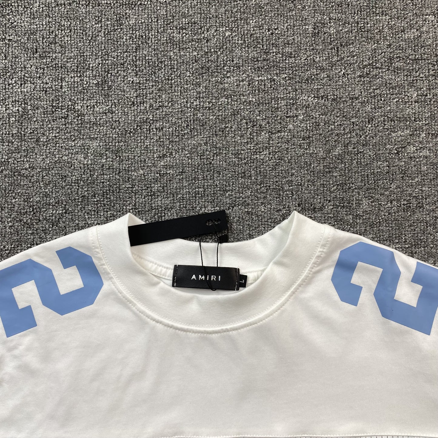Amiri 22 Football Jersey Tee White-Drip Store Argentina