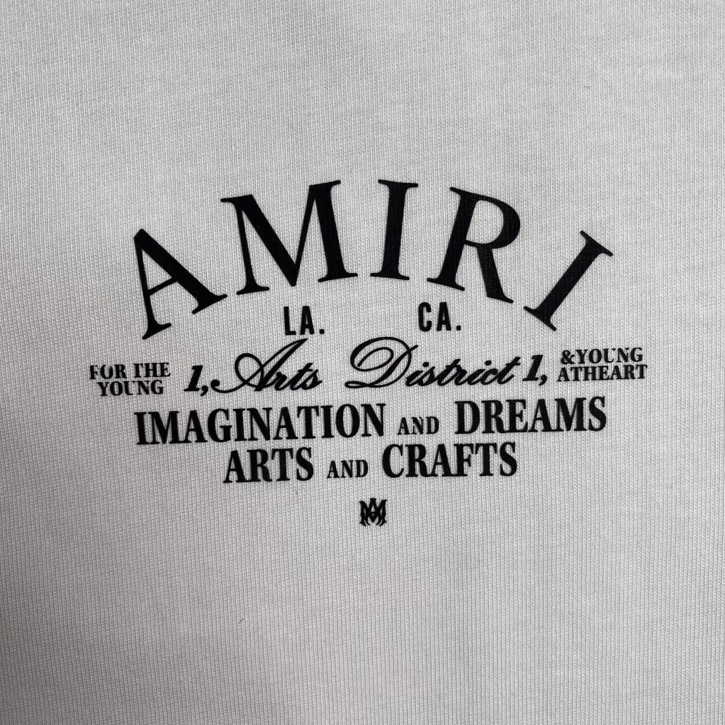 Amiri Arts District Tee White-Drip Store Argentina