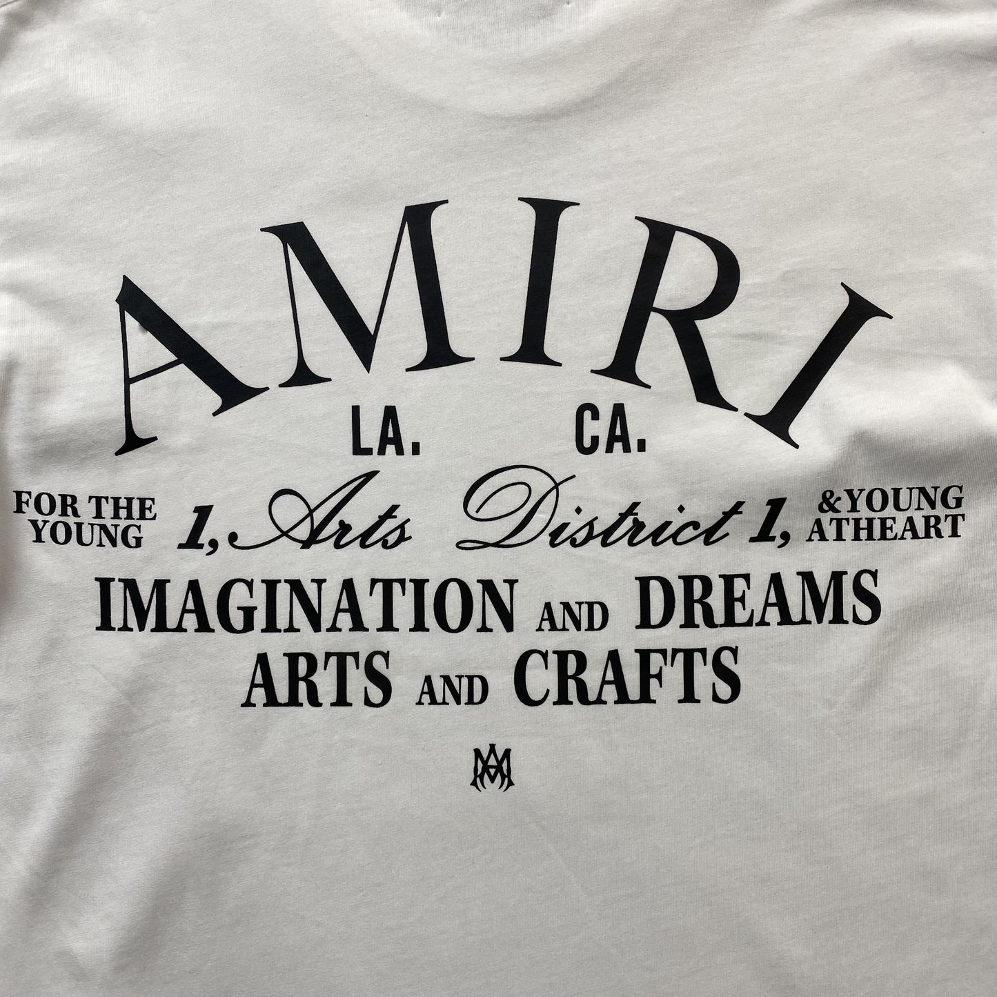 Amiri Arts District Tee White-Drip Store Argentina