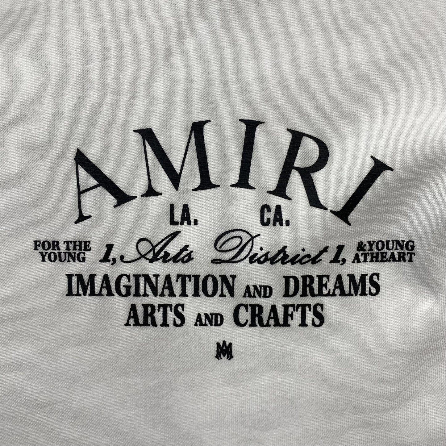 Amiri Arts District Tee White-Drip Store Argentina