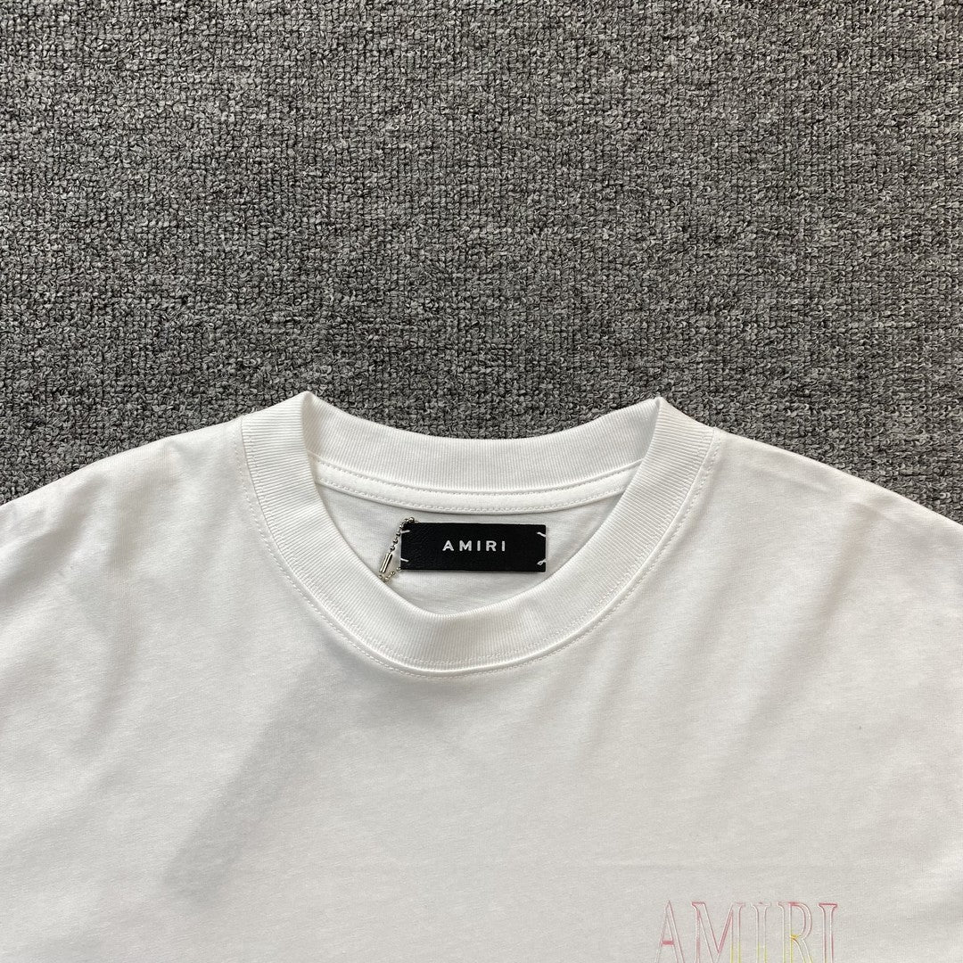 Amiri Bandana Print Tee White-Drip Store Argentina