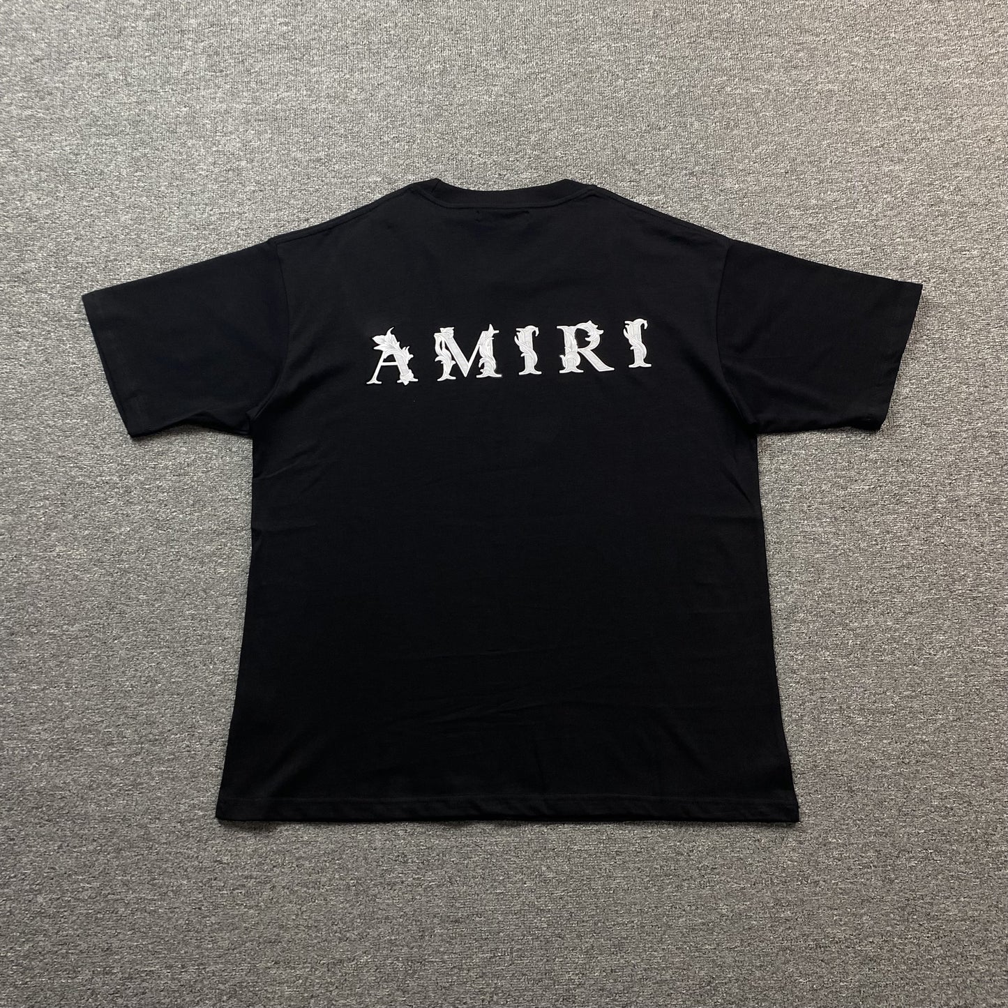 Amiri Baroque Tee Black-Drip Store Argentina