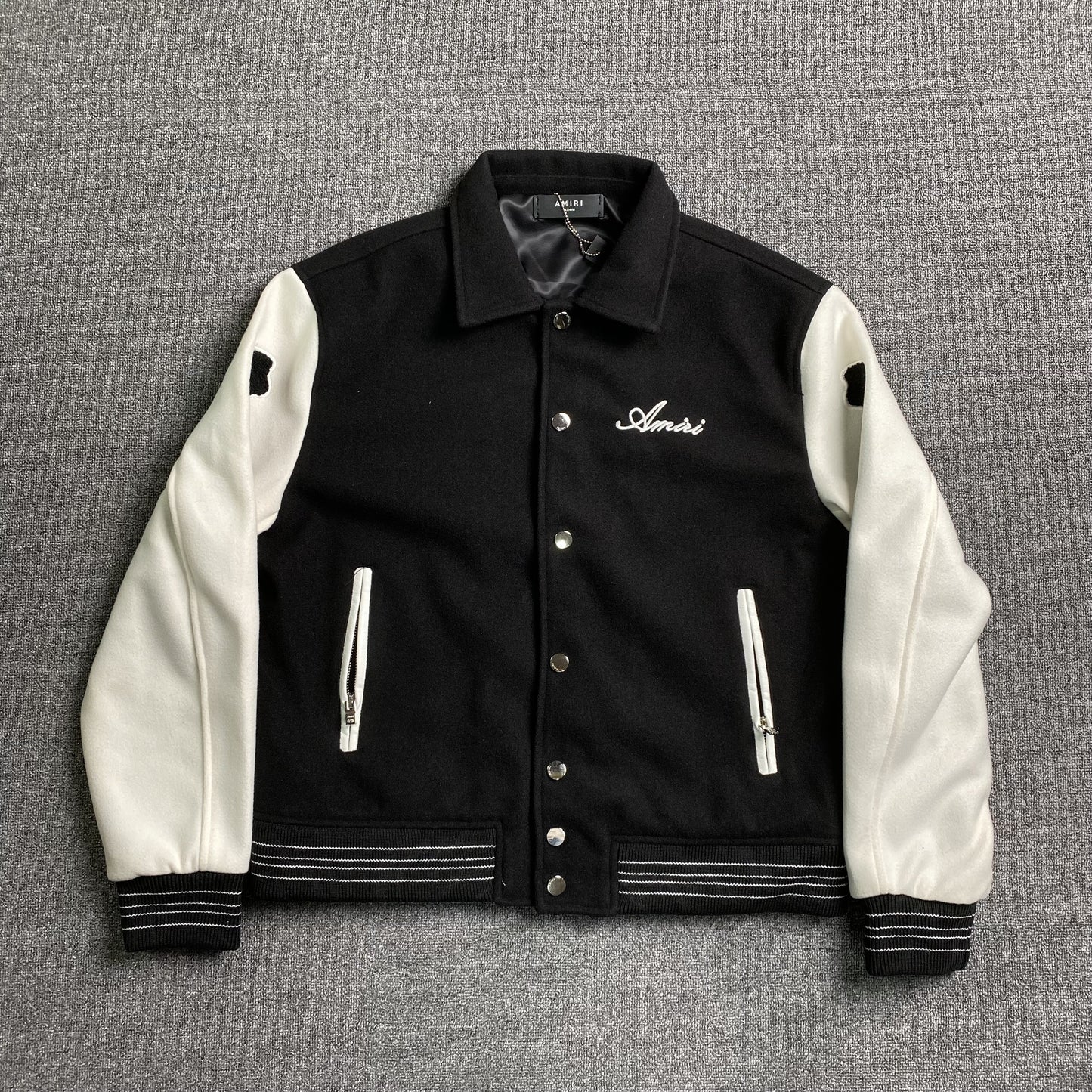 amiri-bones-bomber-jacket-black-Drip Store Argentina