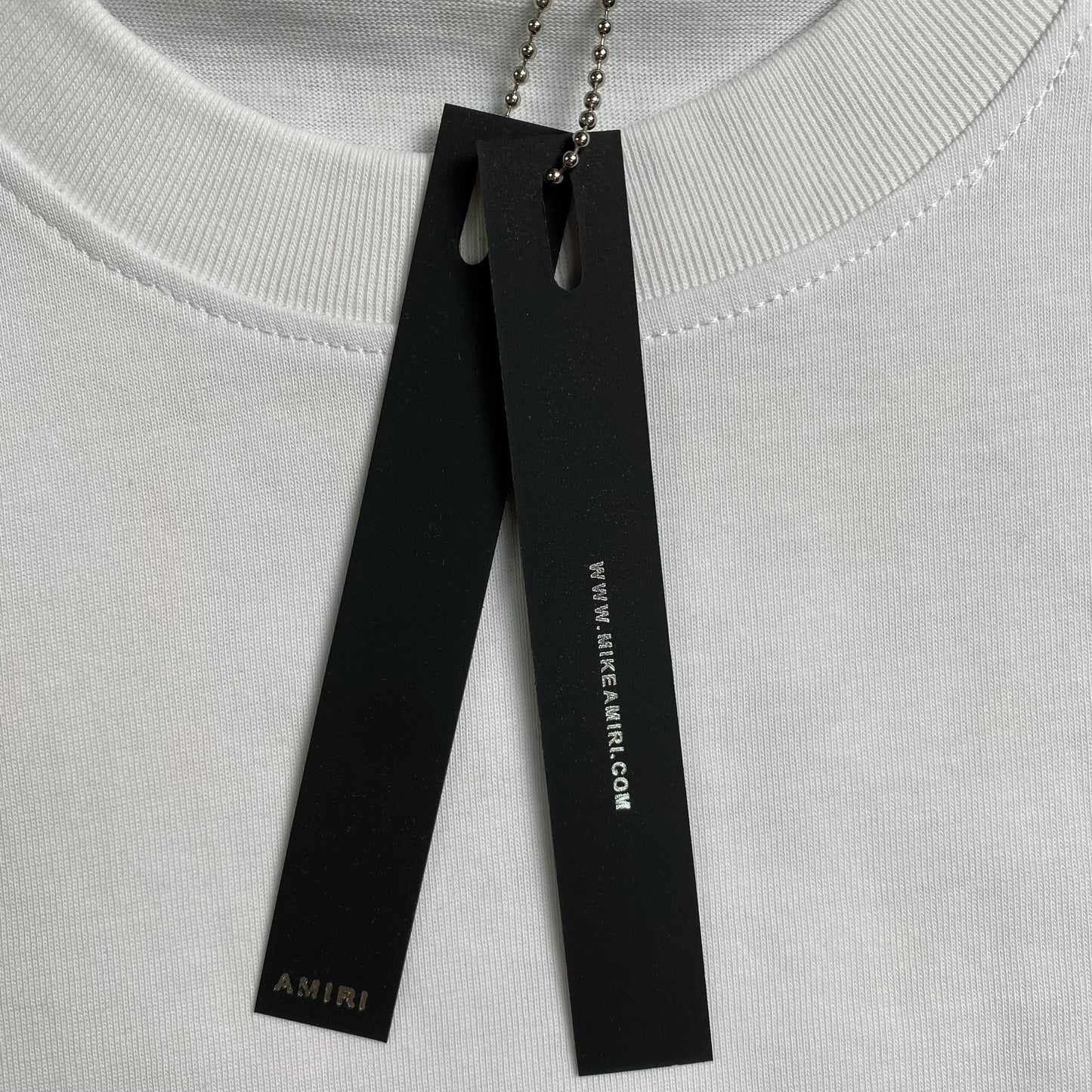 Amiri Bones Tee White-Drip Store Argentina