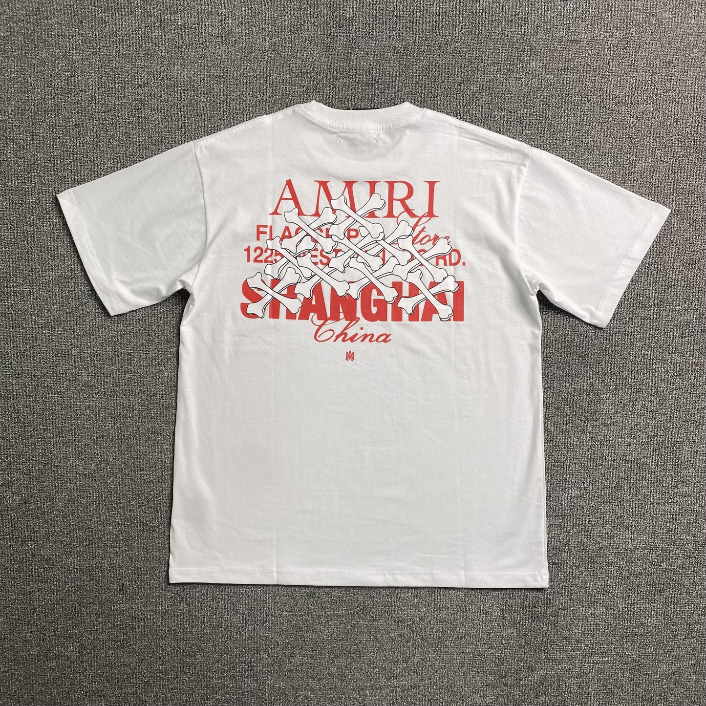 Amiri Bones Tee White-Drip Store Argentina