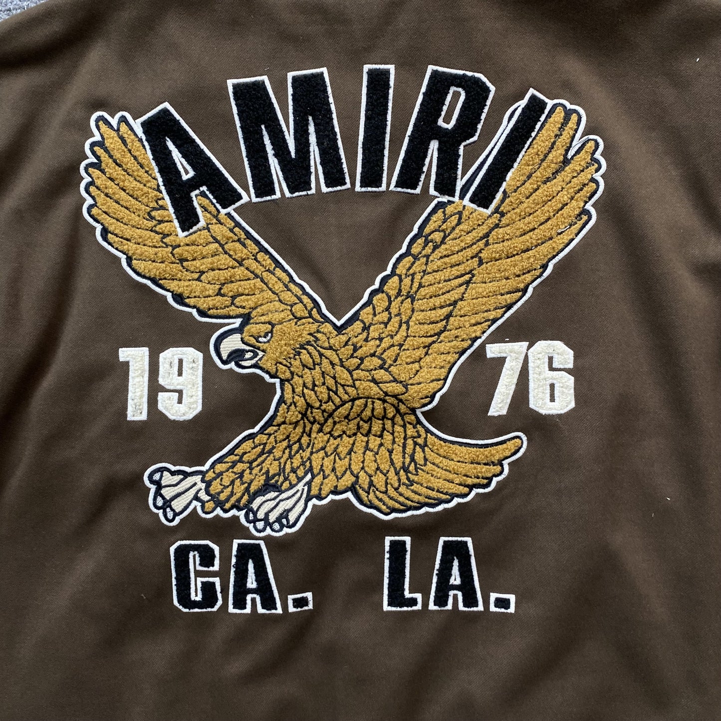 Amiri Eagle Bomber Jacket Brown-Drip Store Argentina