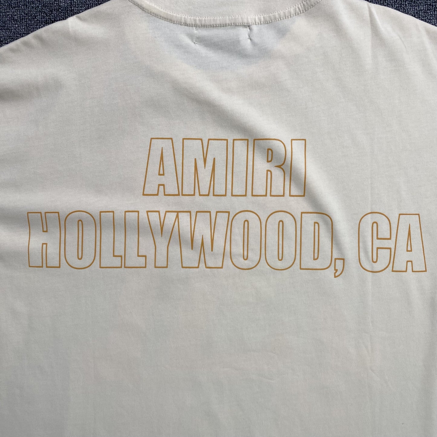 Amiri Eagle Tee White-Drip Store Argentina