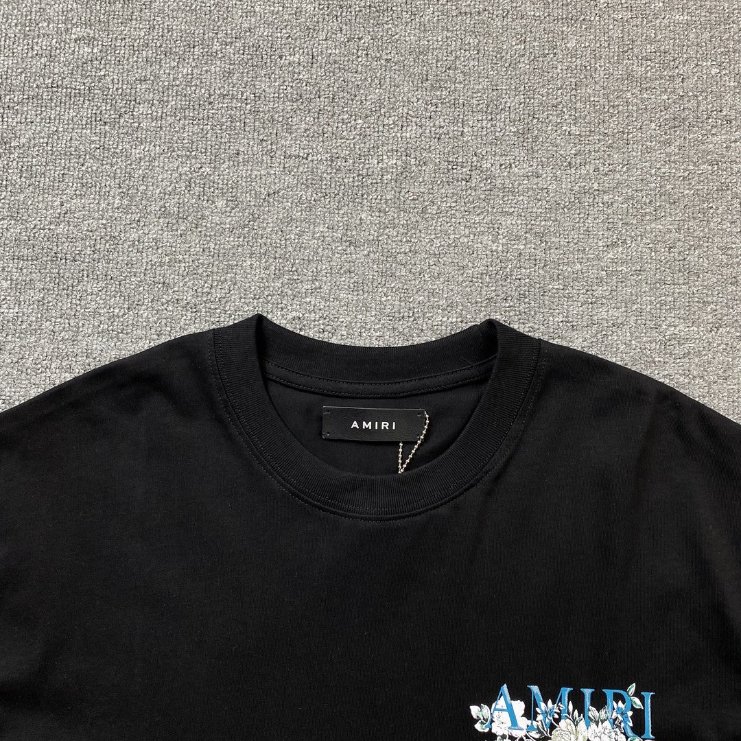 amiri-floral-logo-tee-black-5-Drip Store Argentina