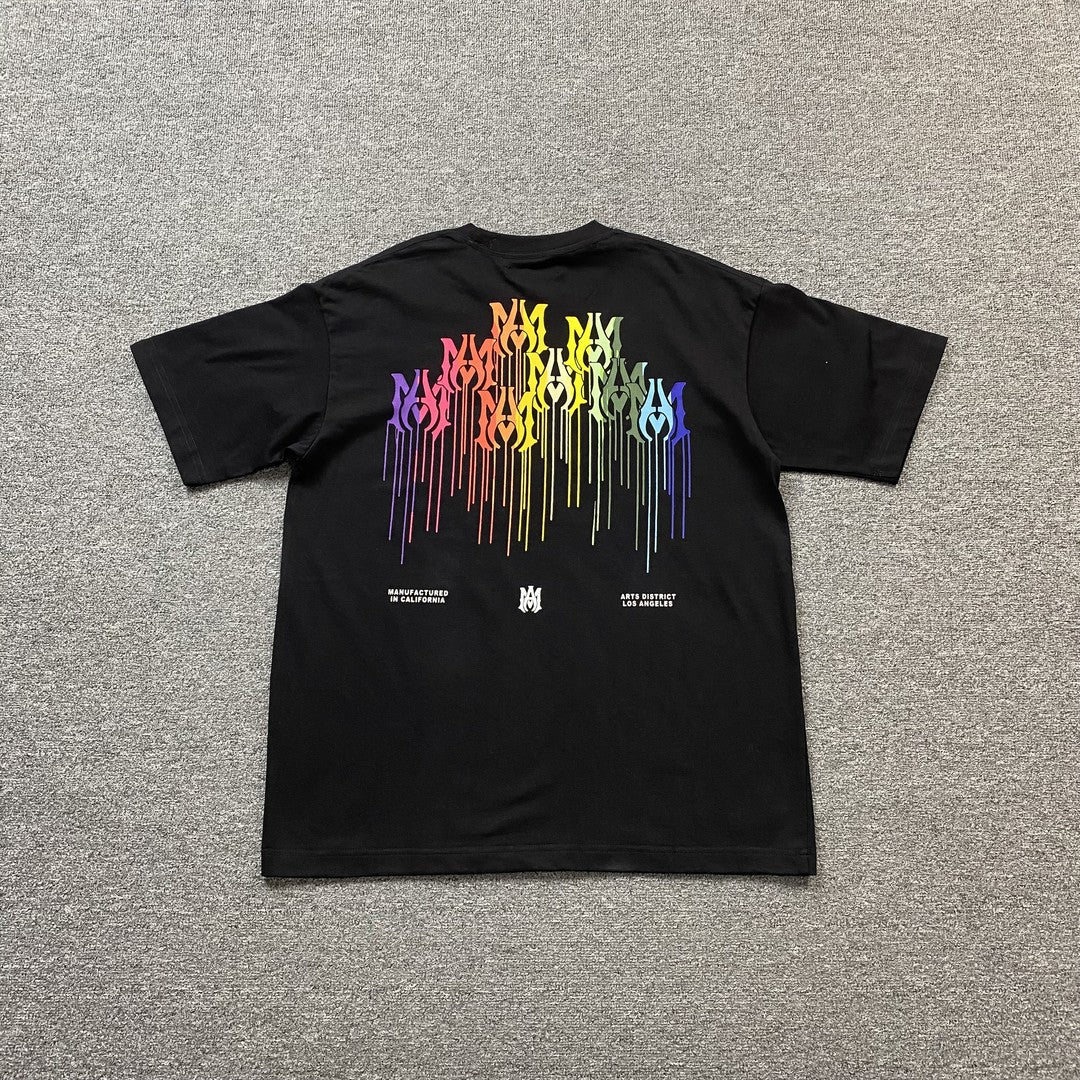Amiri Ma Drip Collage Tee Black-Drip Store Argentina