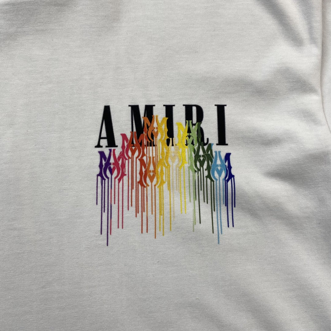 Amiri Ma Drip Collage Tee White-Drip Store Argentina