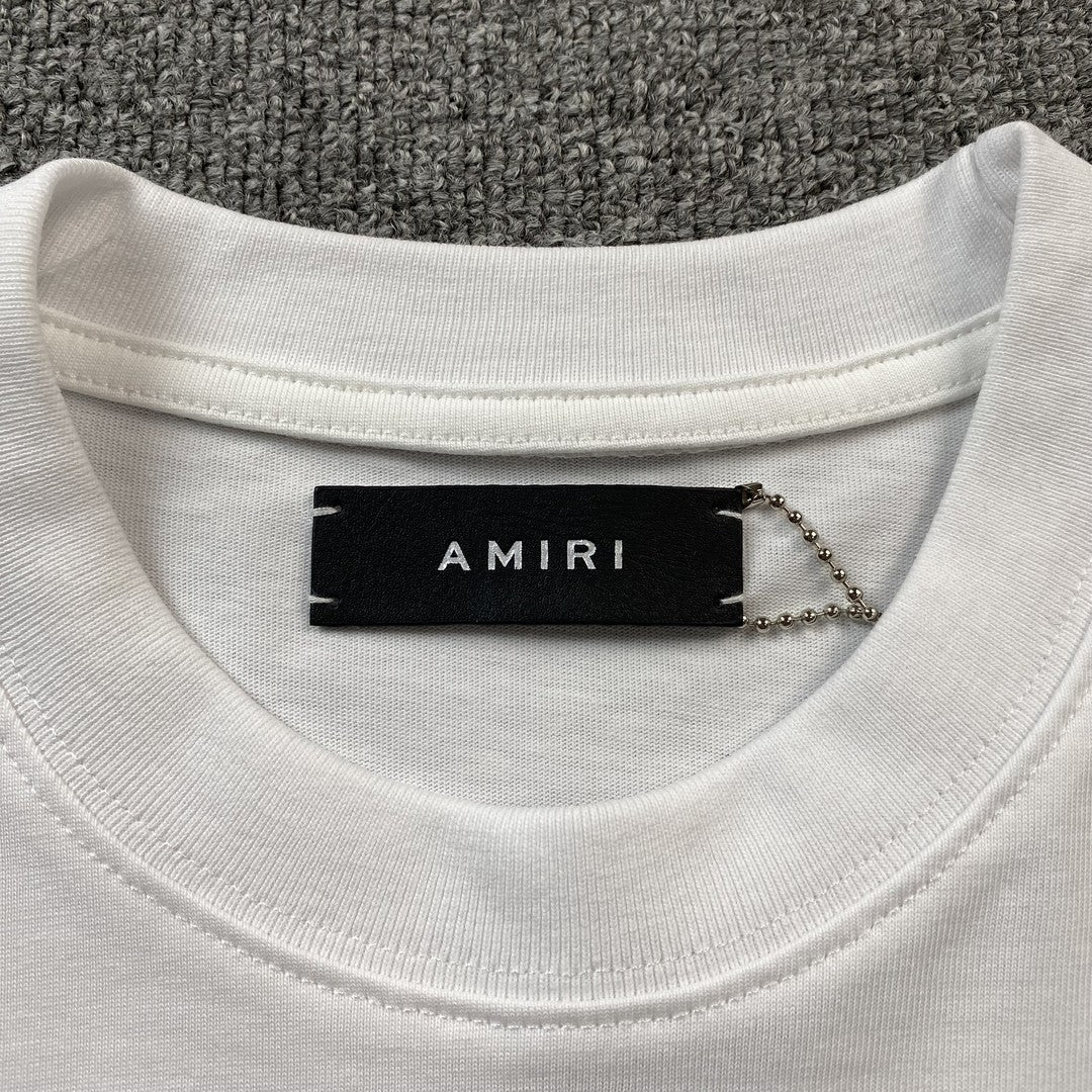 Amiri Ma Drip Collage Tee White-Drip Store Argentina