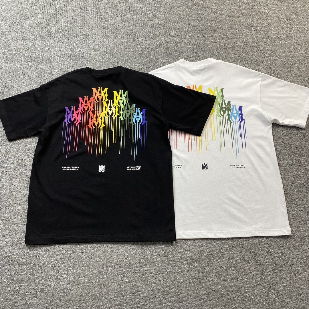 Amiri Ma Drip Collage Tee White-Drip Store Argentina