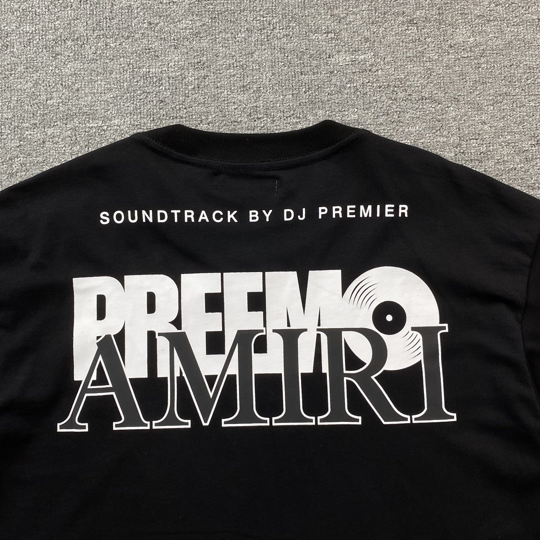 Amiri Premier Tee Black-Drip Store Argentina