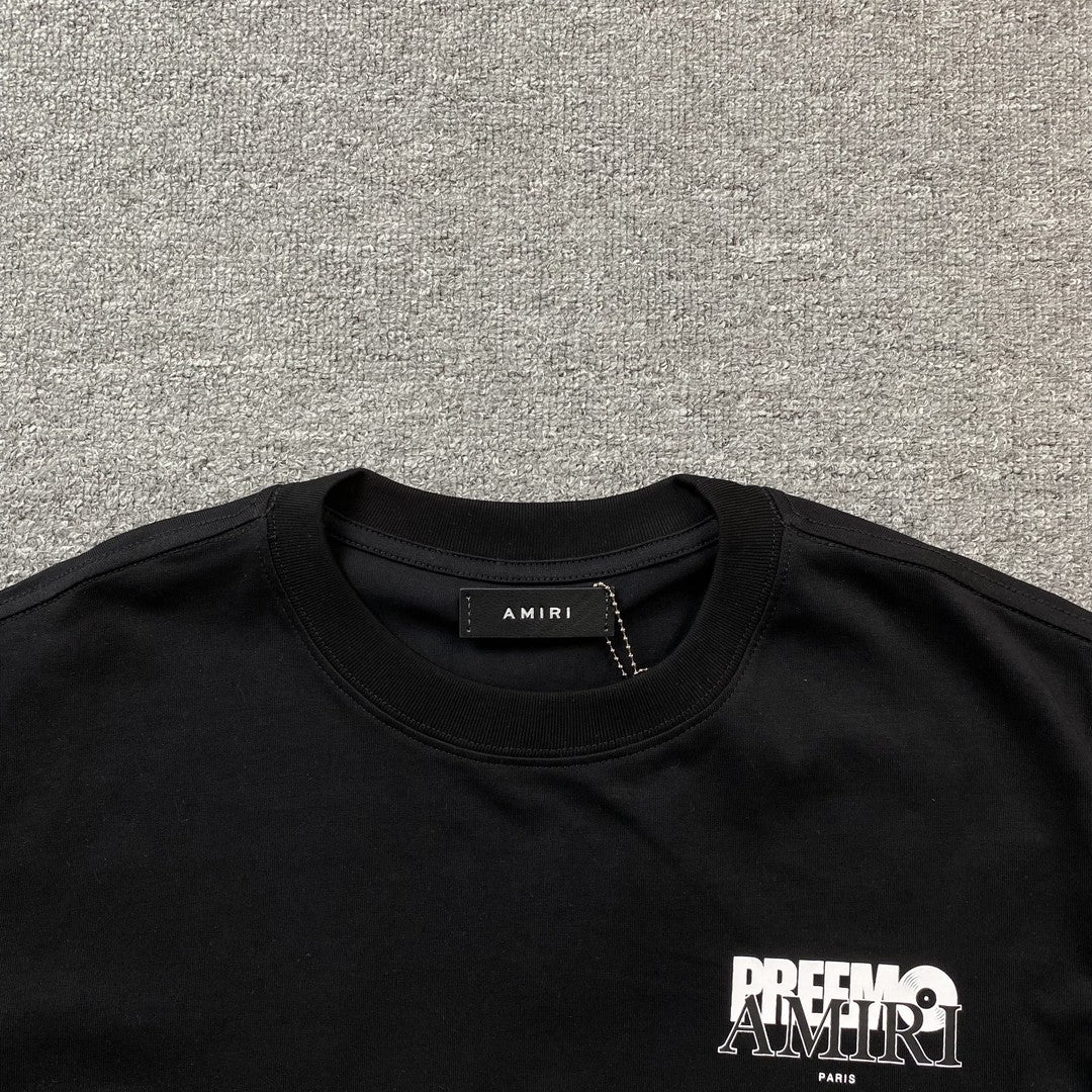 Amiri Premier Tee Black-Drip Store Argentina