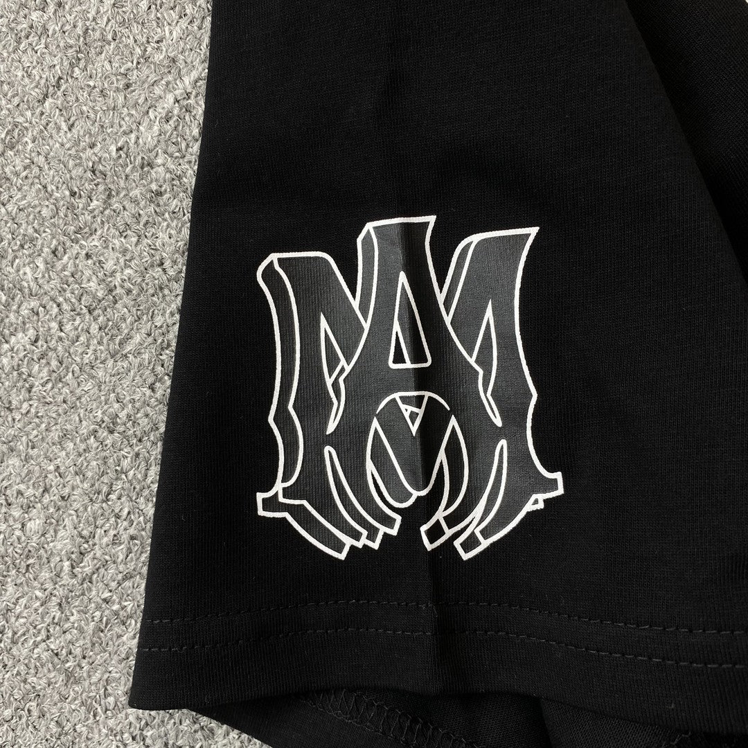 Amiri Premier Tee Black-Drip Store Argentina