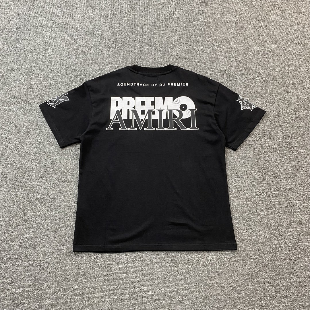 Amiri Premier Tee Black-Drip Store Argentina