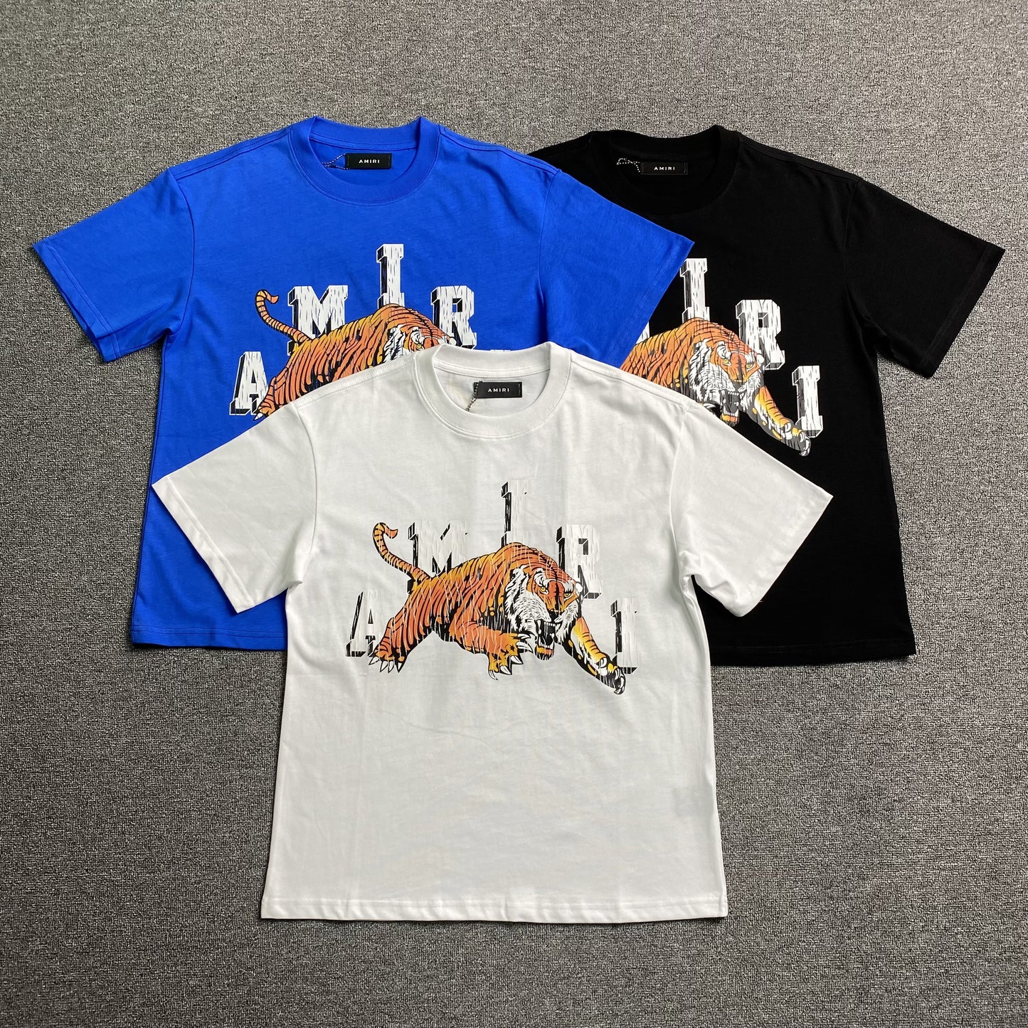 Amiri Vintage Tiger Tee Black-Drip Store Argentina