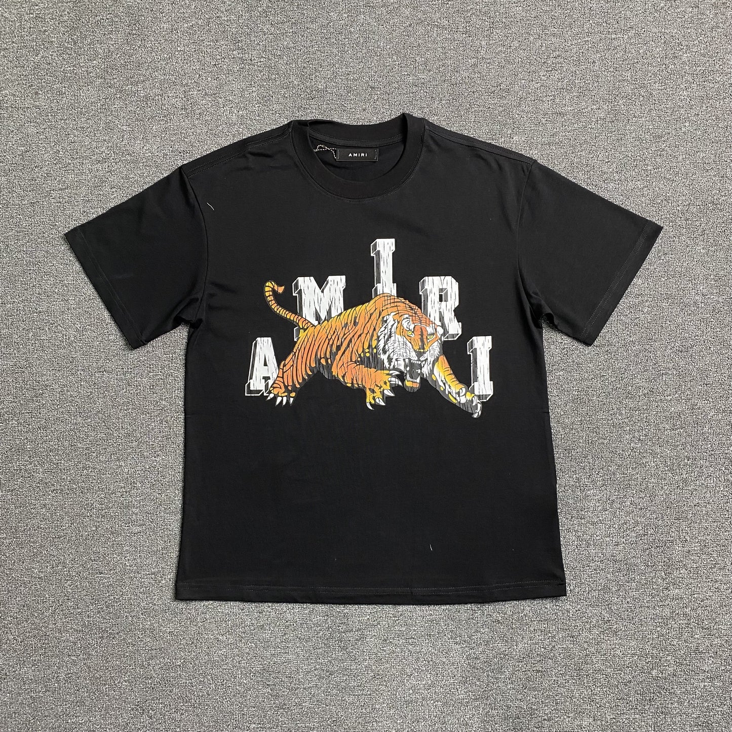 Amiri Vintage Tiger Tee Black-Drip Store Argentina