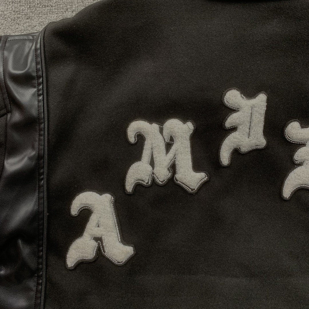 Amiri Wes Lang Bomber Jacket Black-Drip Store Argentina