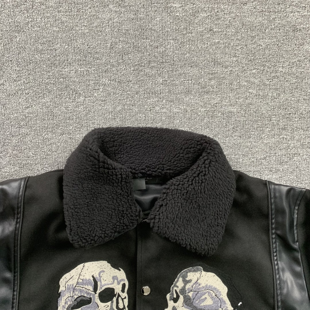 Amiri Wes Lang Bomber Jacket Black-Drip Store Argentina
