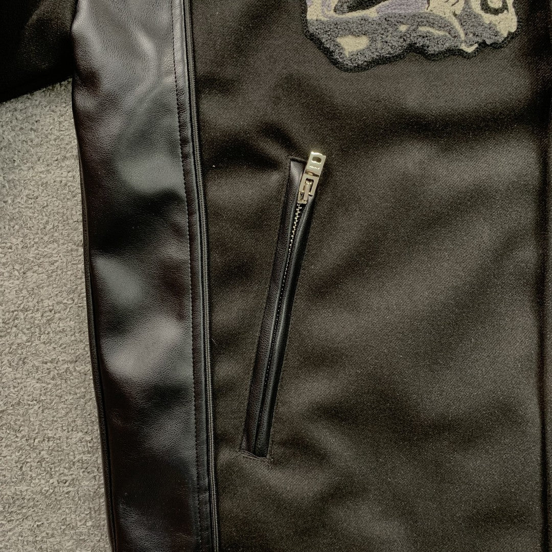 Amiri Wes Lang Bomber Jacket Black-Drip Store Argentina