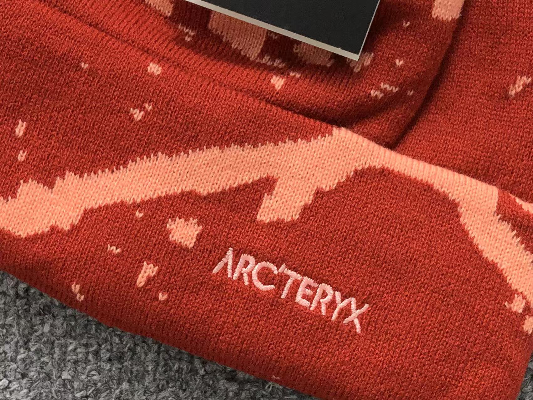 arcteryx-grotto-toque-beanie-red-2-Drip Store Argentina