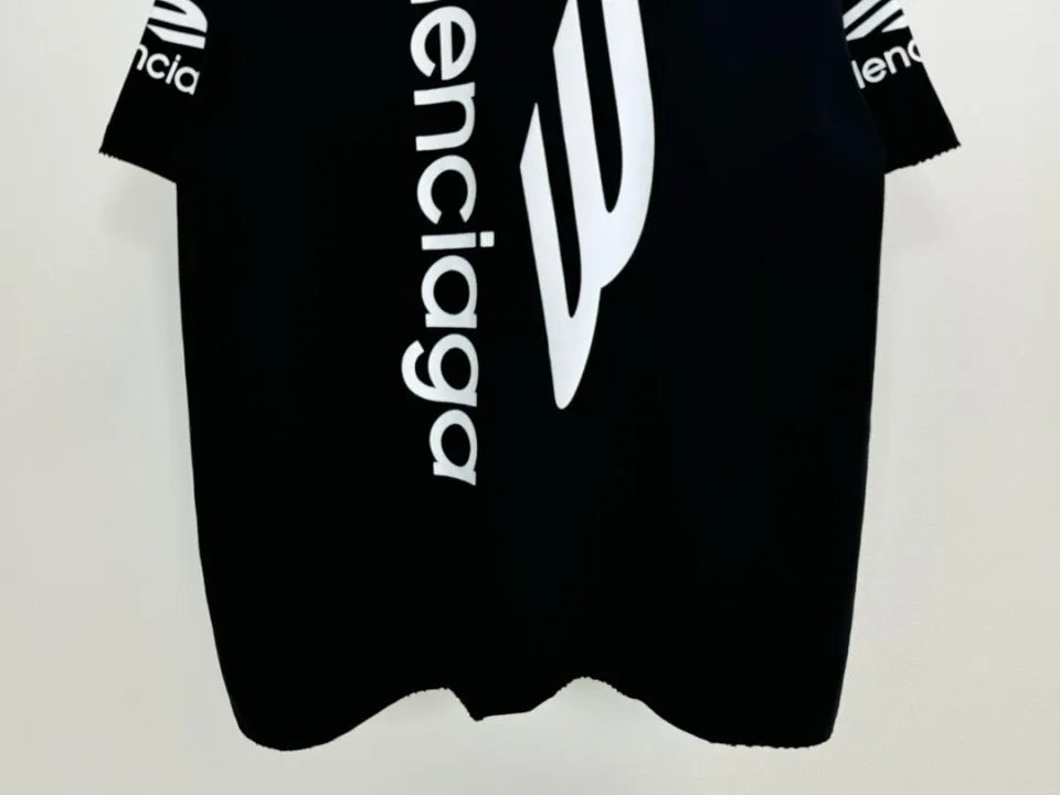 BALENCIAGA 3B LOGO T-SHIRT BLACK-Drip Store Argentina